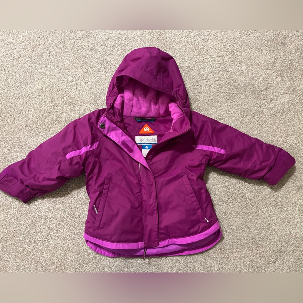 Columbia 2t girls winter/snow jacket